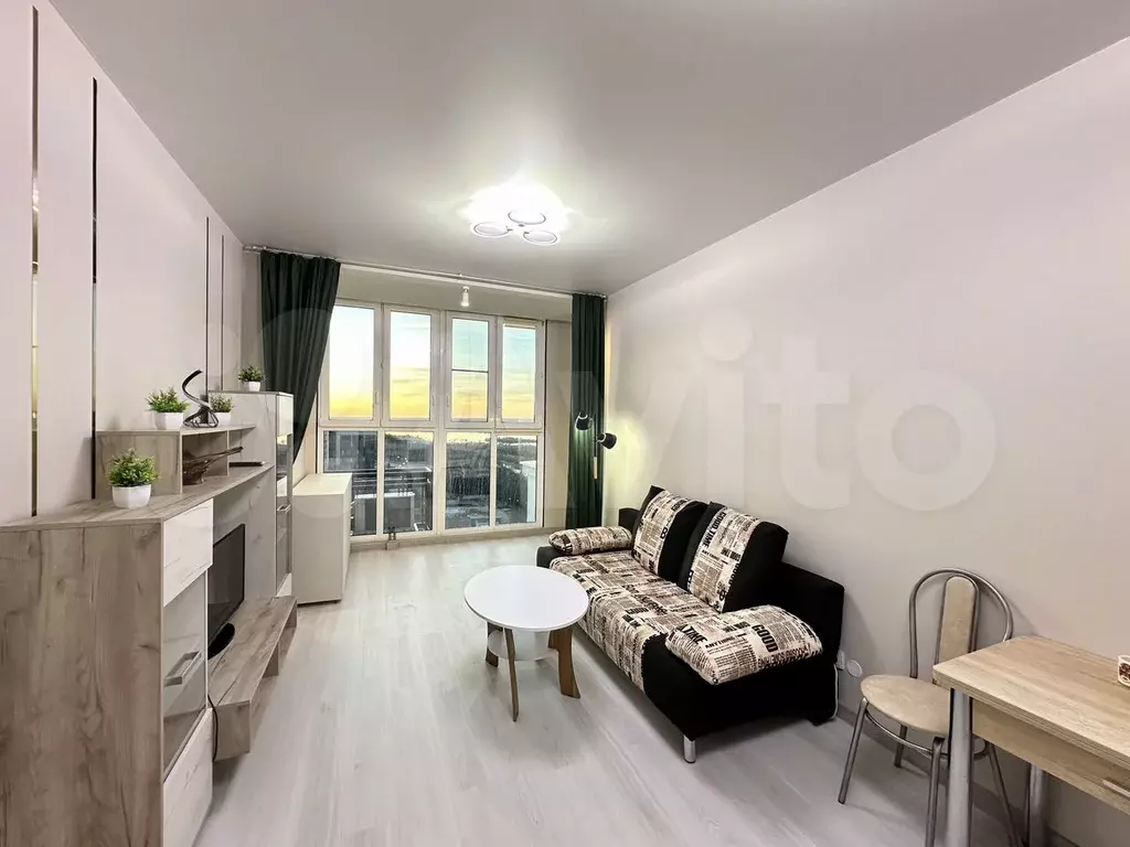 1-к. квартира, 37 м, 9/23 эт. - Фото 1