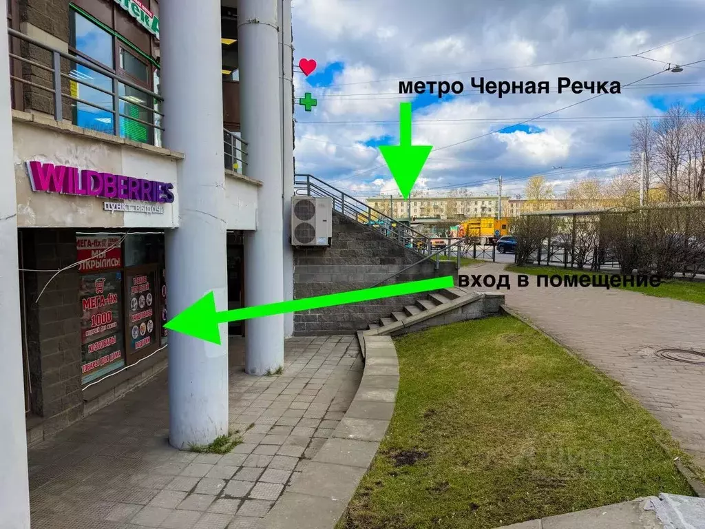 Торговая площадь в Санкт-Петербург Торжковская ул., 1 (83 м) - Фото 2