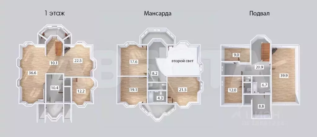 Коттедж в Омская область, Омск ул. 3-я Рассветная, 8 (302 м) - Фото 2