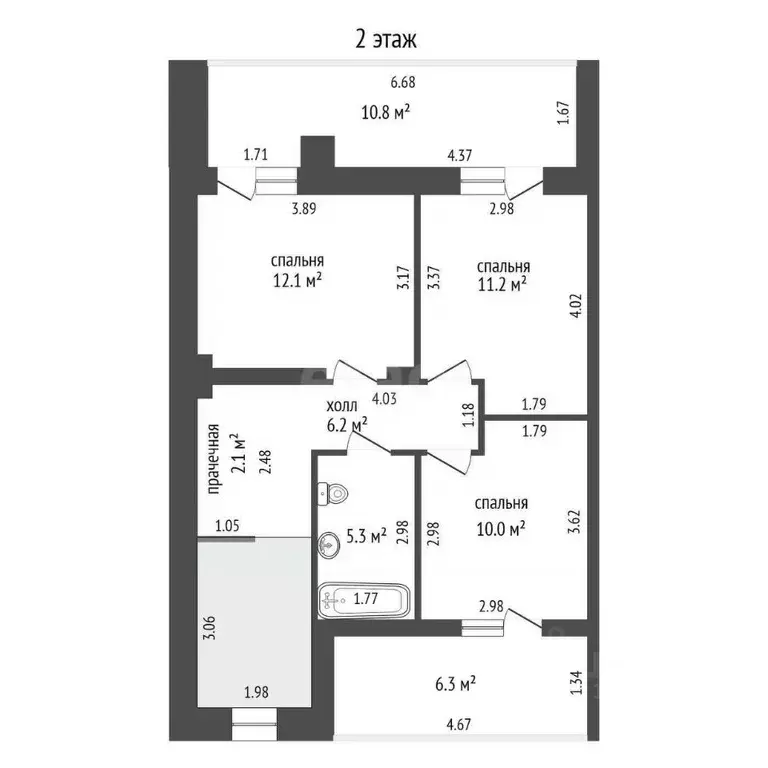 Таунхаус в Ямало-Ненецкий АО, Ноябрьск Уренгойская ул., 4А (153 м) - Фото 2