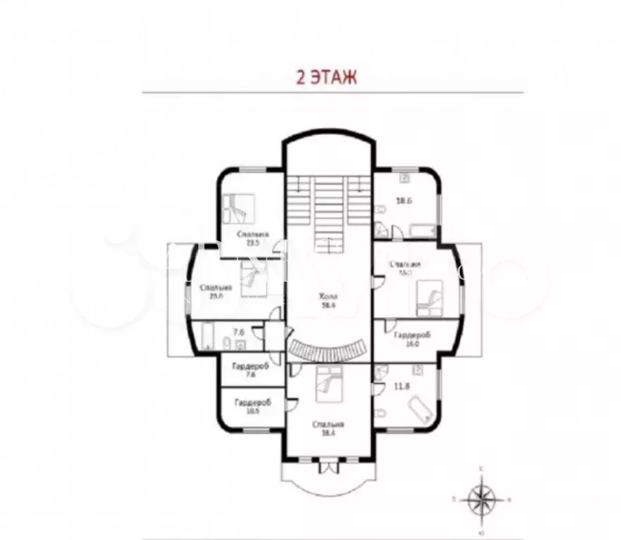 Дом 1050 м на участке 24 сот. - Фото 1