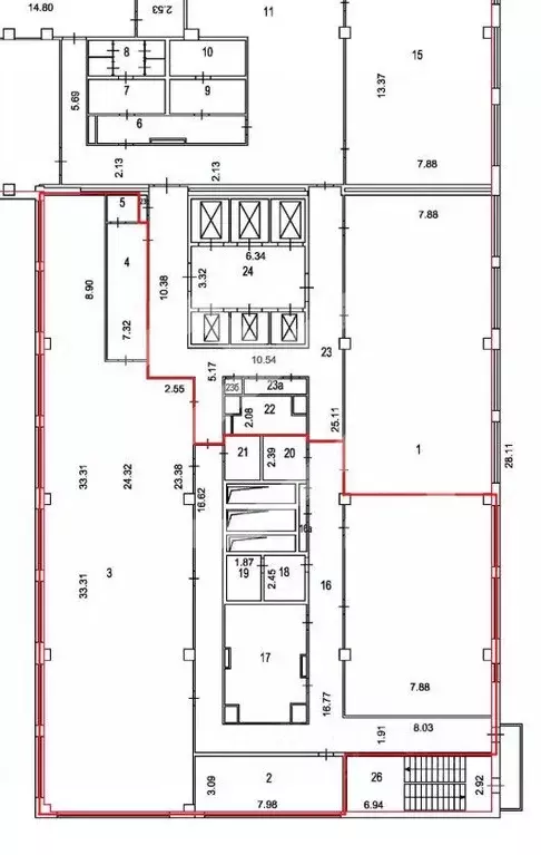 Помещение свободного назначения в Москва ул. Кулакова, 20к1 (479 м) - Фото 2
