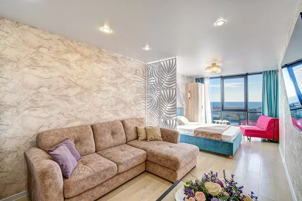 Студия Краснодарский край, Сочи ул. Ленина, 298Бк5 (35.0 м) - Фото 2