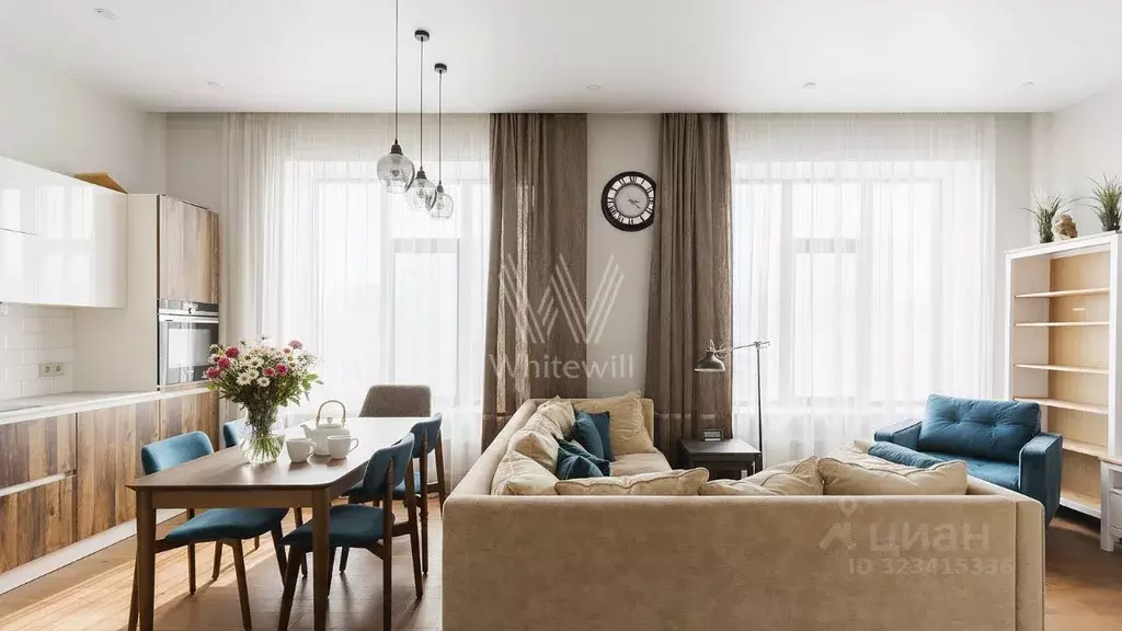 4-к кв. Москва ул. Паршина, 10 (105.0 м) - Фото 1