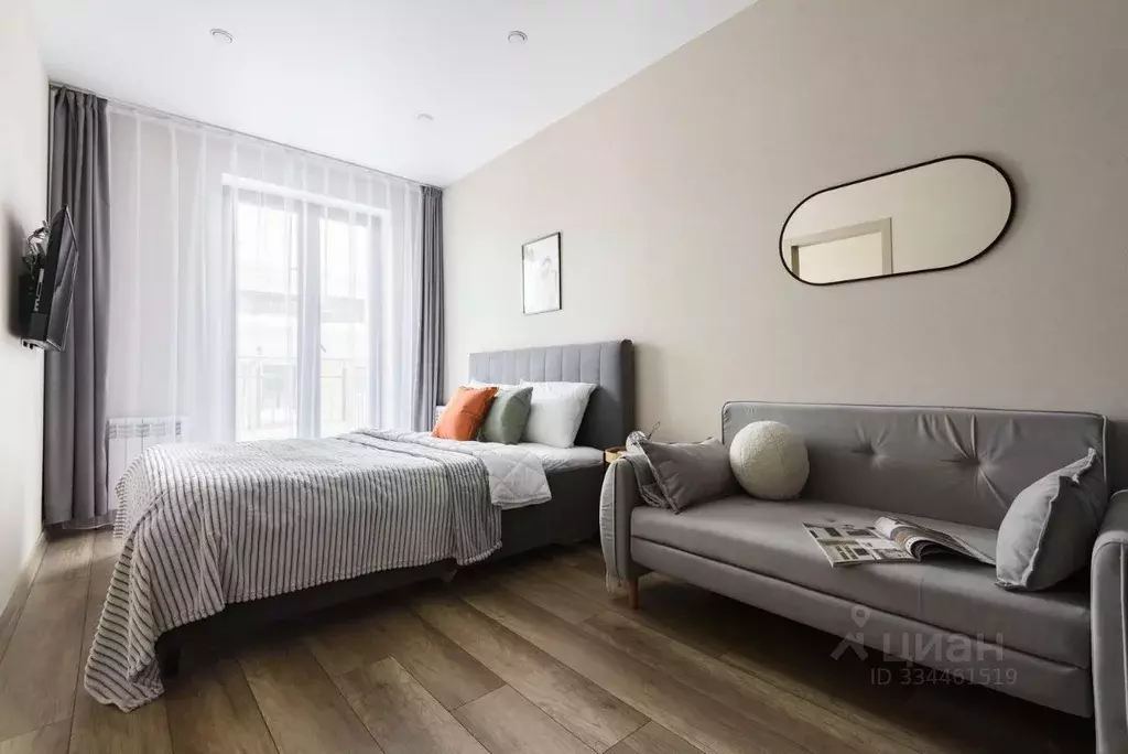 1-к кв. Татарстан, Казань ул. Волкова, 12 (28.0 м) - Фото 1