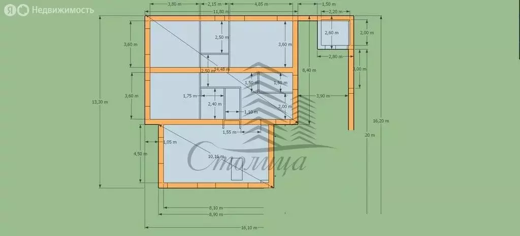 Дом в Старый Оскол, микрорайон Лесная Поляна (256 м) - Фото 1