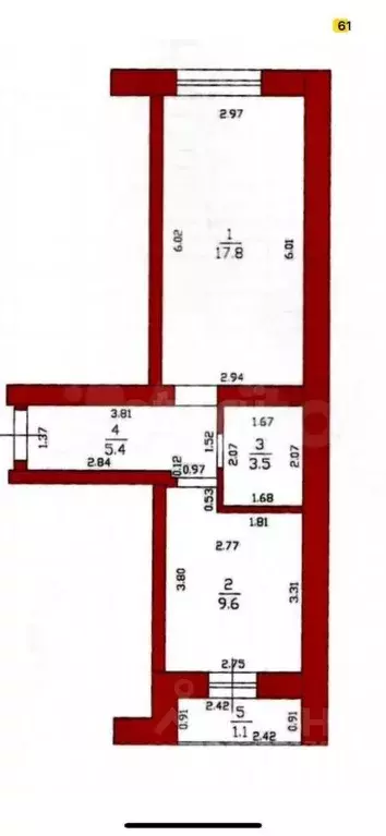 1-к кв. Татарстан, Пестречинский район, Шигалеевское с/пос, с. Новое ... - Фото 2