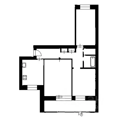 3-к кв. Башкортостан, Уфа ул. Ухтомского, 30/1 (65.8 м) - Фото 1