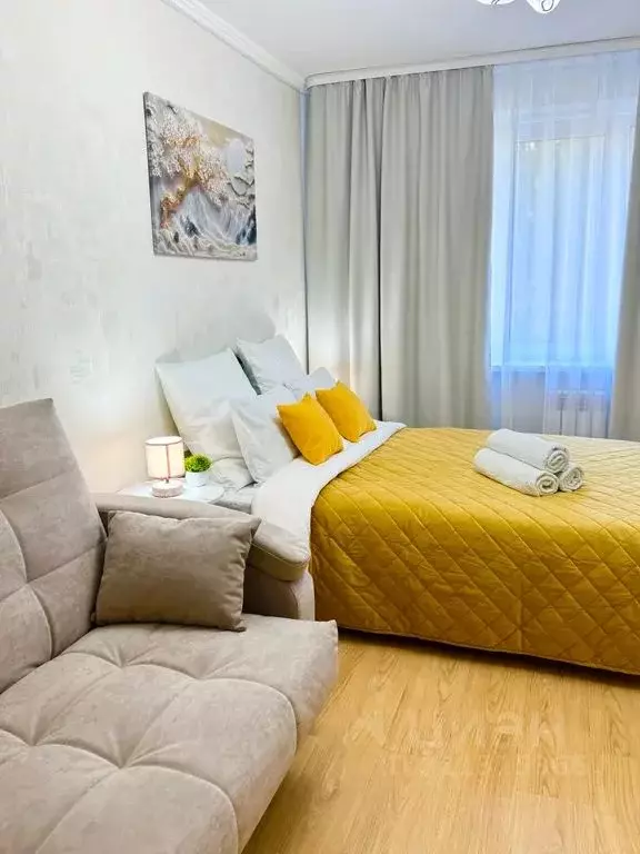 1-к кв. Чувашия, Чебоксары просп. Тракторостроителей, 59 (35.0 м) - Фото 1