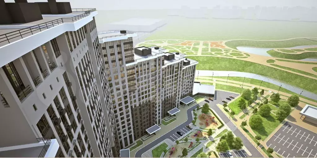 Квартира-студия, 25 м, 5/22 эт. - Фото 1