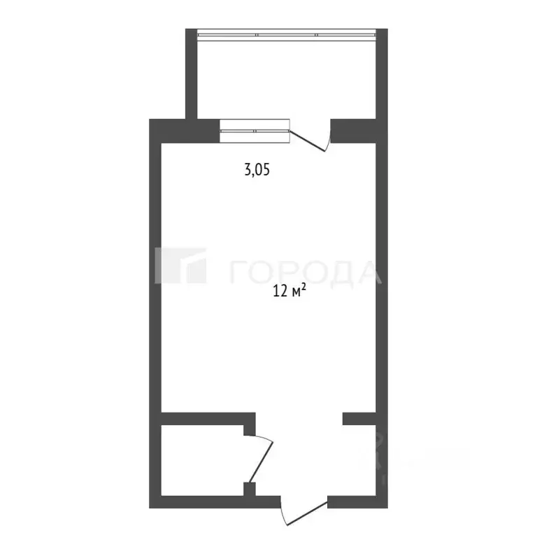 Комната Кемеровская область, Новокузнецк Октябрьский просп., 2 (19.6 ... - Фото 2