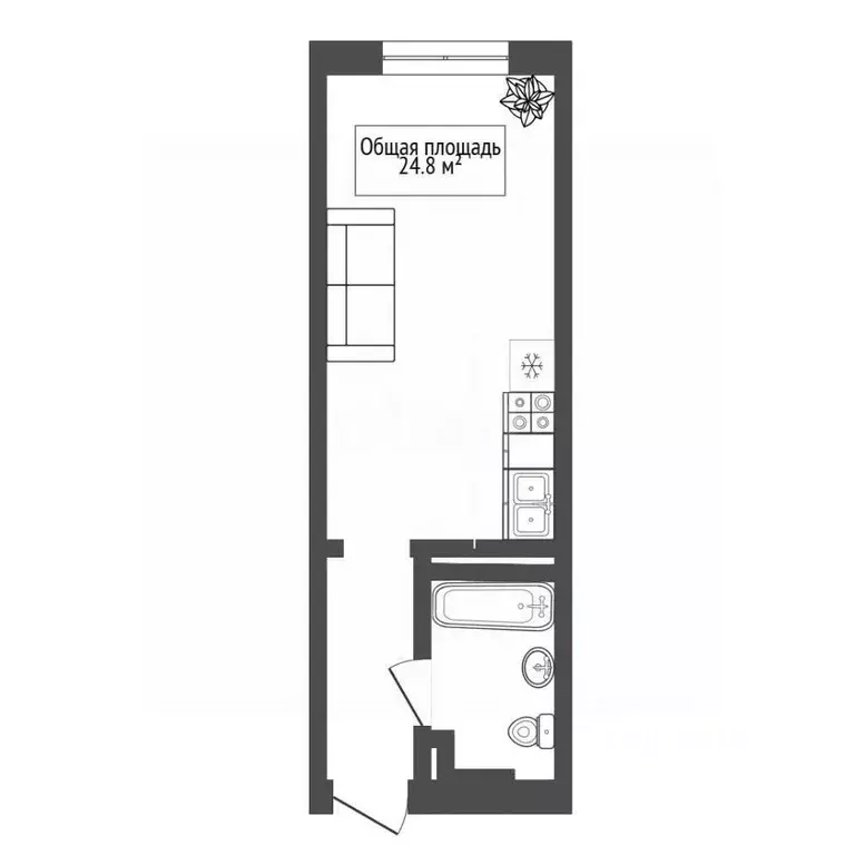 Студия Новосибирская область, Новосибирск Железнодорожная ул., 15/1 ... - Фото 2