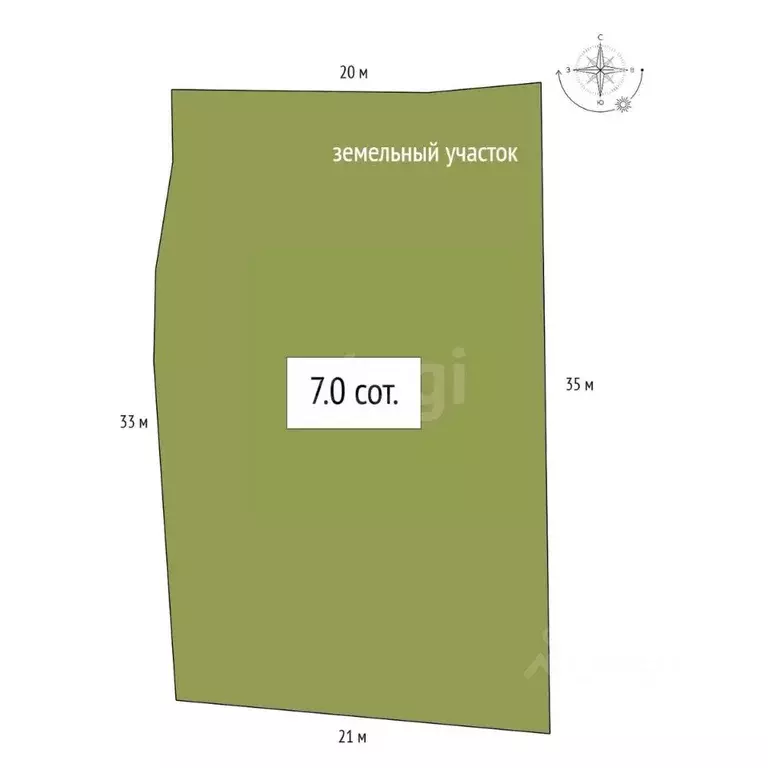 Участок в Новосибирская область, Новосибирск Рассвет-Октябрьский СНТ,  ... - Фото 2