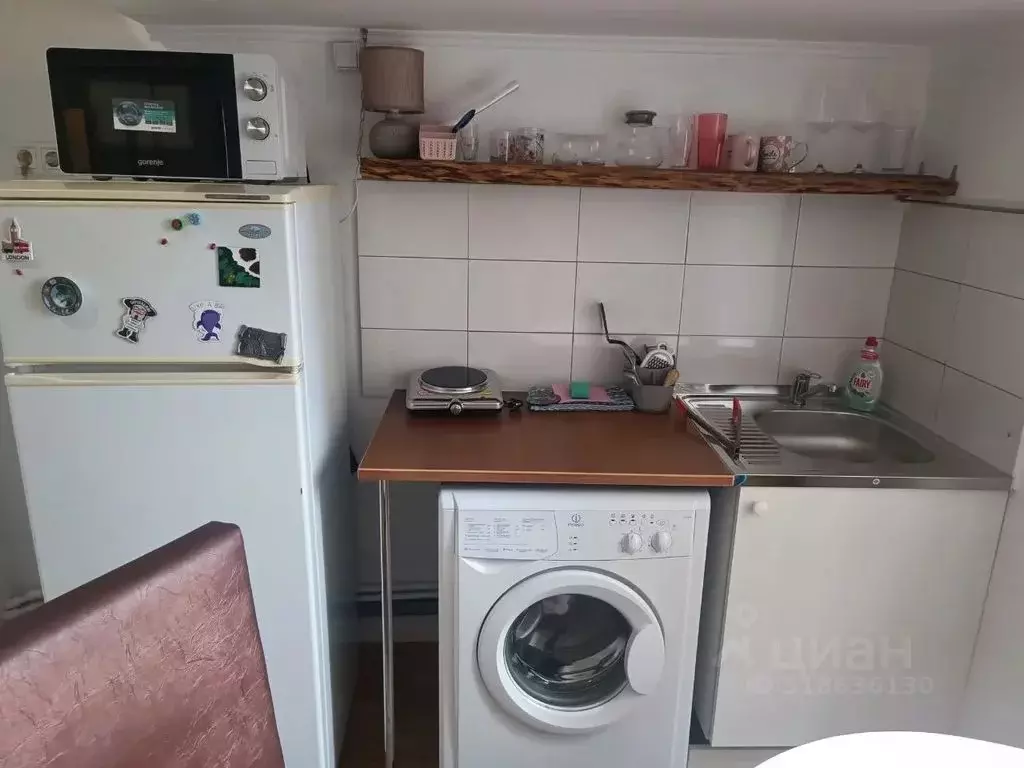 Студия Санкт-Петербург Тележная ул., 9 (16.0 м) - Фото 1