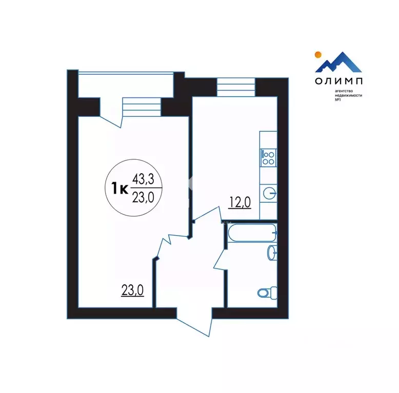 1-к кв. Ярославская область, Ярославль ул. Пашуковская, 4к2 (43.3 м) - Фото 2