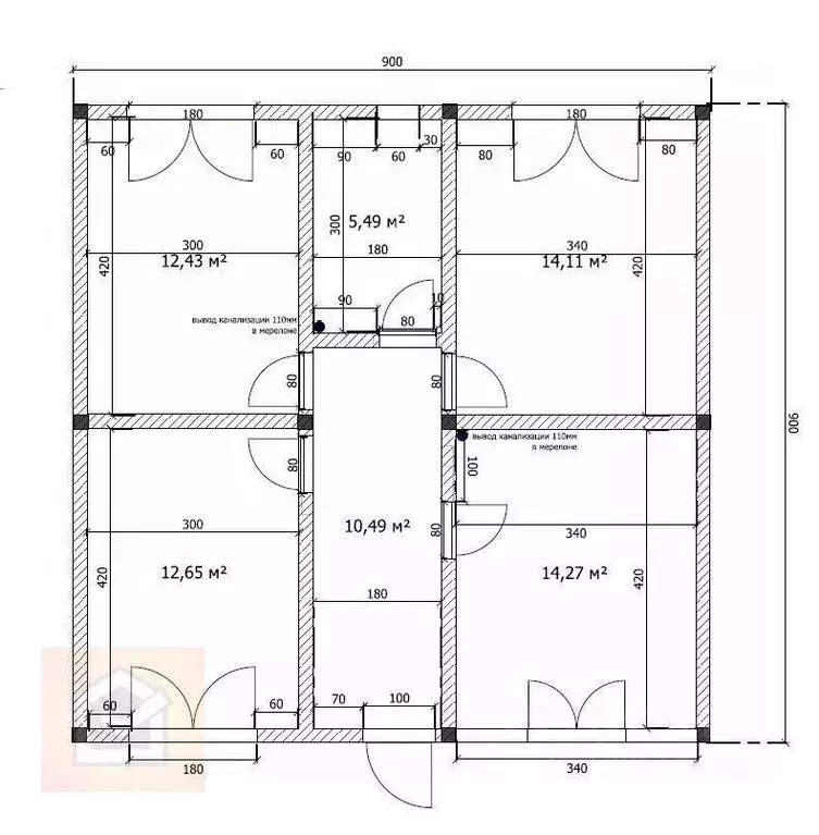 Дом в Севастополь Балаклавский муниципальный округ, Союз ТСН,  (81 м) - Фото 2