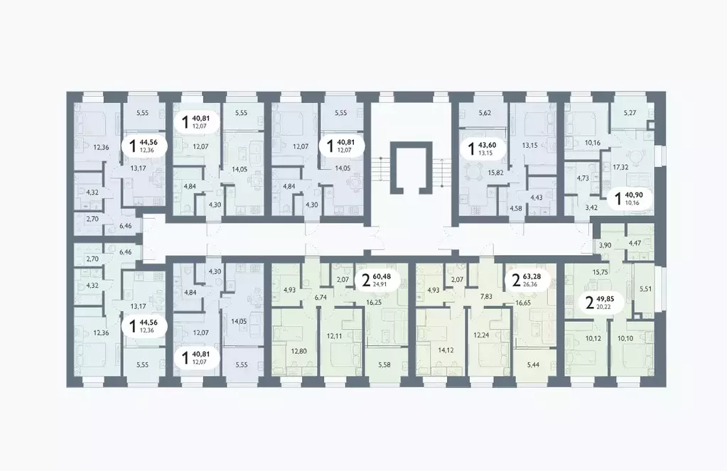 1-к кв. Брянская область, Брянский район, пос. Мичуринский, ... - Фото 2