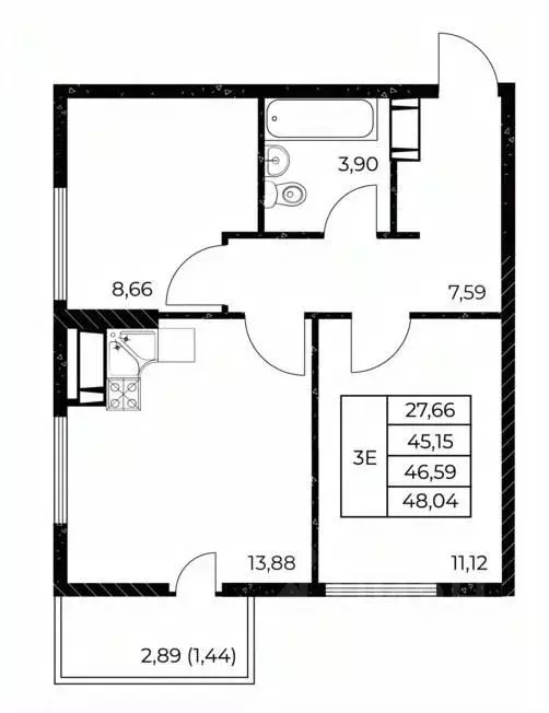2-к кв. Ростовская область, Ростов-на-Дону Звезда Столицы 2 жилой ... - Фото 1