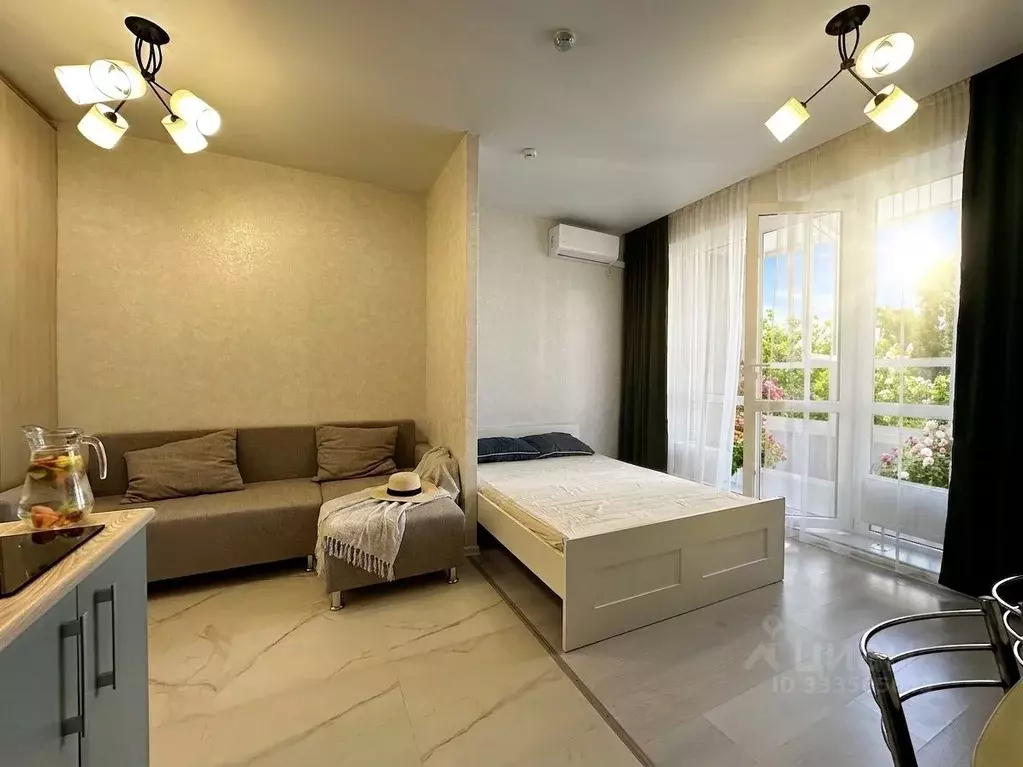 Студия Краснодарский край, Туапсе ул. Портовиков, 39/3 (29.3 м) - Фото 1