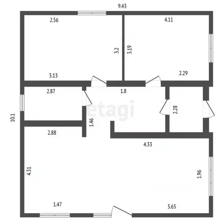 Дом в Калининградская область, Зеленоградский муниципальный округ, ... - Фото 2