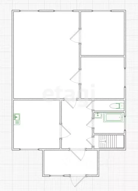 Дом в Смоленская область, Смоленск Лермонтовский проезд, 1А (160 м) - Фото 1