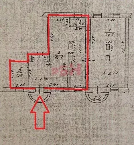 Торговая площадь в Орловская область, Орел Московская ул., 63 (110 м) - Фото 1