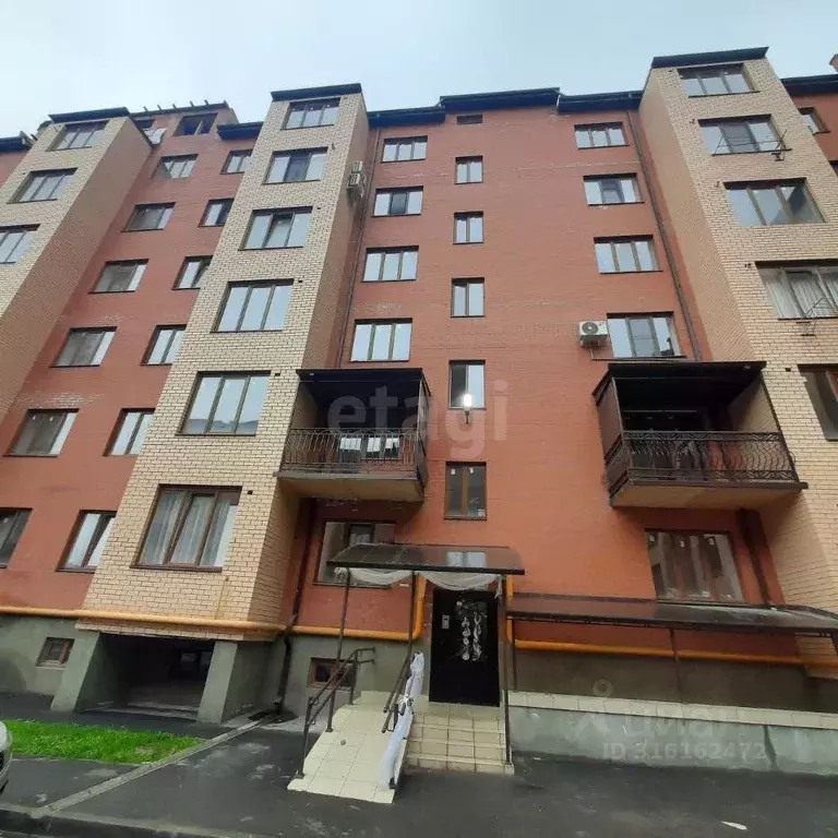 1-к кв. Северная Осетия, Владикавказ ул. Билара Кабалоева, 12Б (56.8 ... - Фото 0