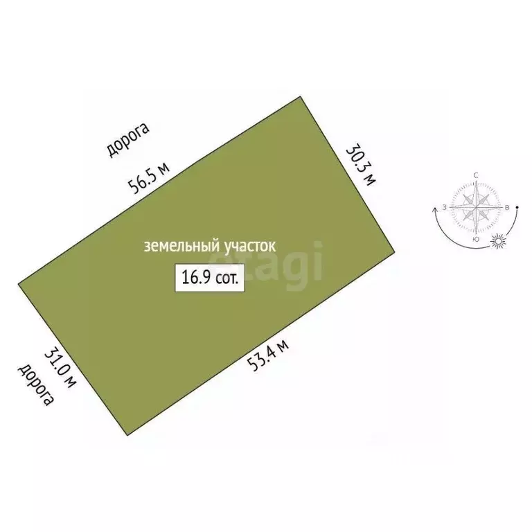 Участок в Саратовская область, Балашовский район, с. Репное Сосновая ... - Фото 2