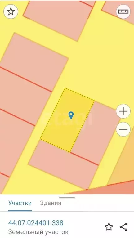 Участок в Костромская область, Костромской район, Бакшеевское с/пос, ... - Фото 2