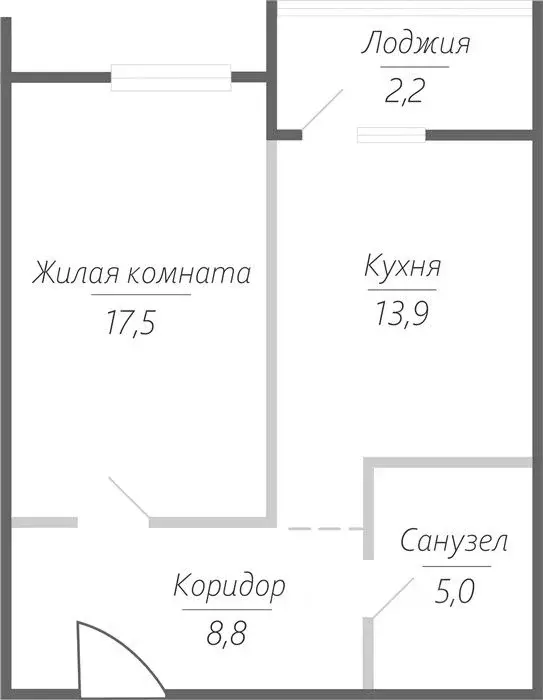 1-к кв. Самарская область, Тольятти ул. Фрунзе, 2В (47.4 м) - Фото 0