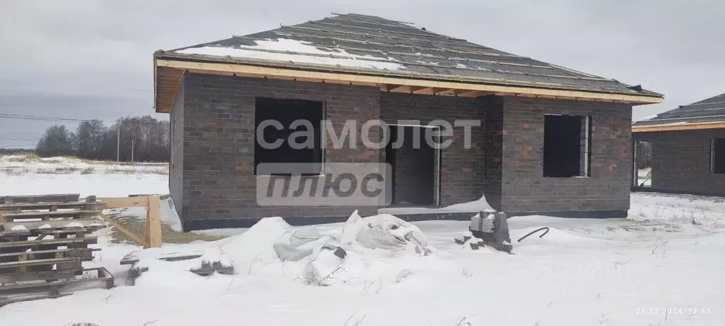 Дом в Тюменская область, Тюменский район, Новокаменский кп  (102 м) - Фото 0