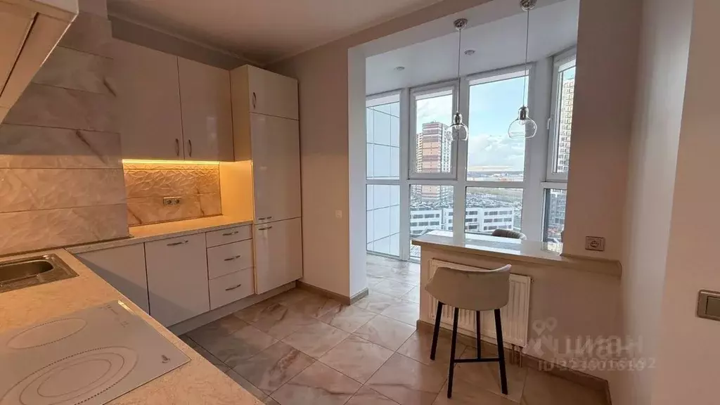 1-к кв. Санкт-Петербург ул. Русановская, 19к2 (48.6 м) - Фото 1