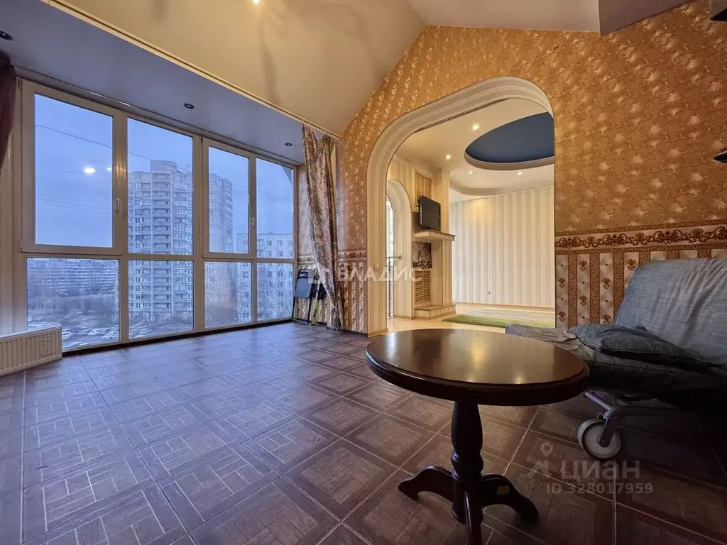 2-к кв. Санкт-Петербург ул. Руднева, 22к1 (89.3 м) - Фото 1