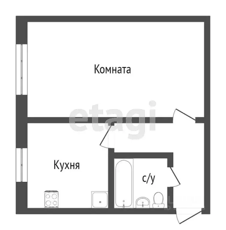 1-к кв. Омская область, Омск Заозерный мкр, просп. Менделеева, 28А ... - Фото 0