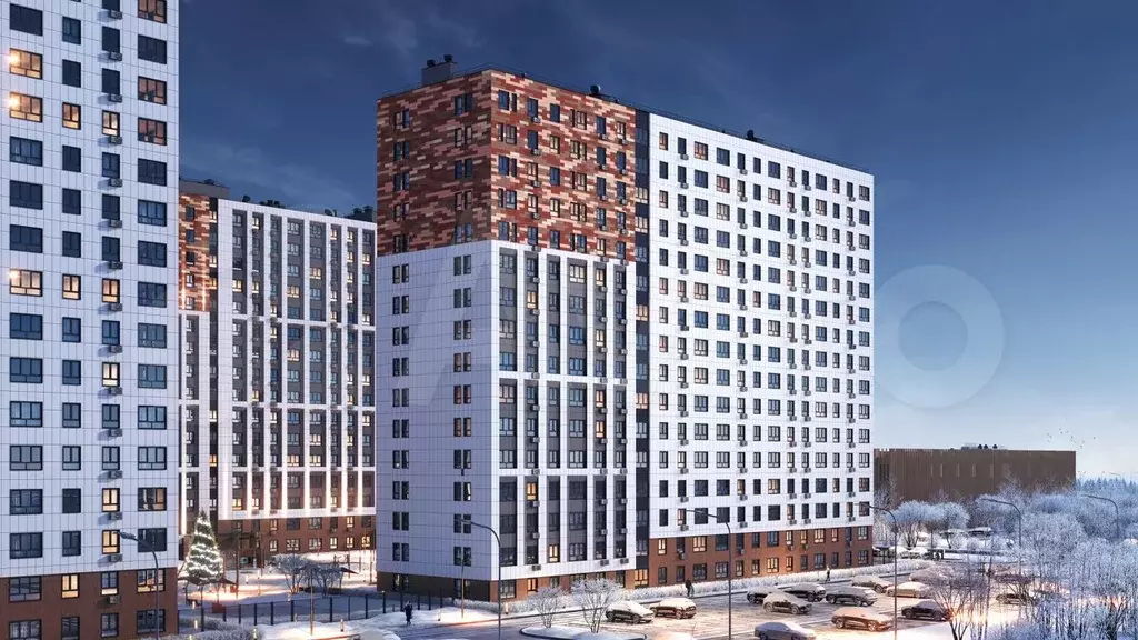 2-к. квартира, 59 м, 9/16 эт. - Фото 1