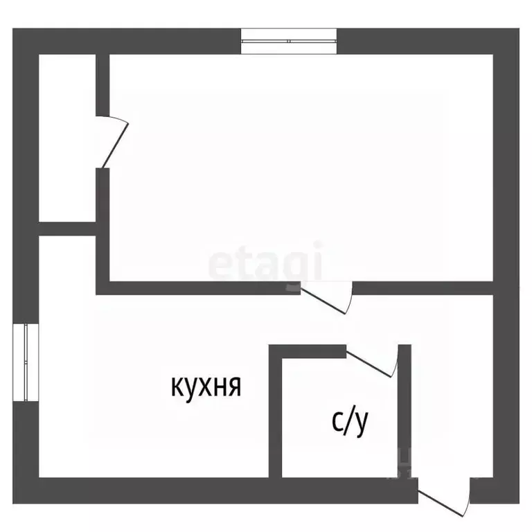 1-к кв. Воронежская область, Воронеж Красноармейская ул., 33 (29.2 м) - Фото 2