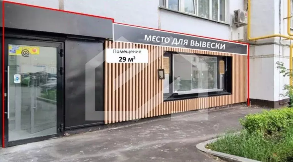 Торговая площадь в Москва ул. Фридриха Энгельса, 7-21 (29 м) - Фото 1