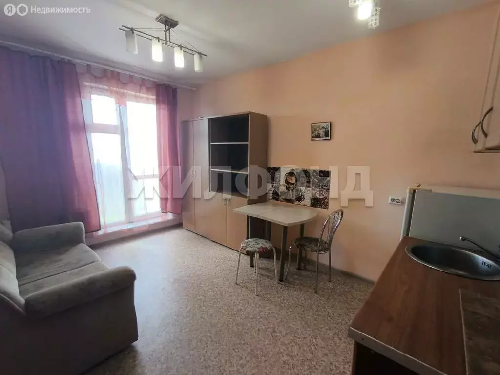 Квартира-студия: Новосибирск, улица Твардовского, 22/6 (19.6 м) - Фото 0