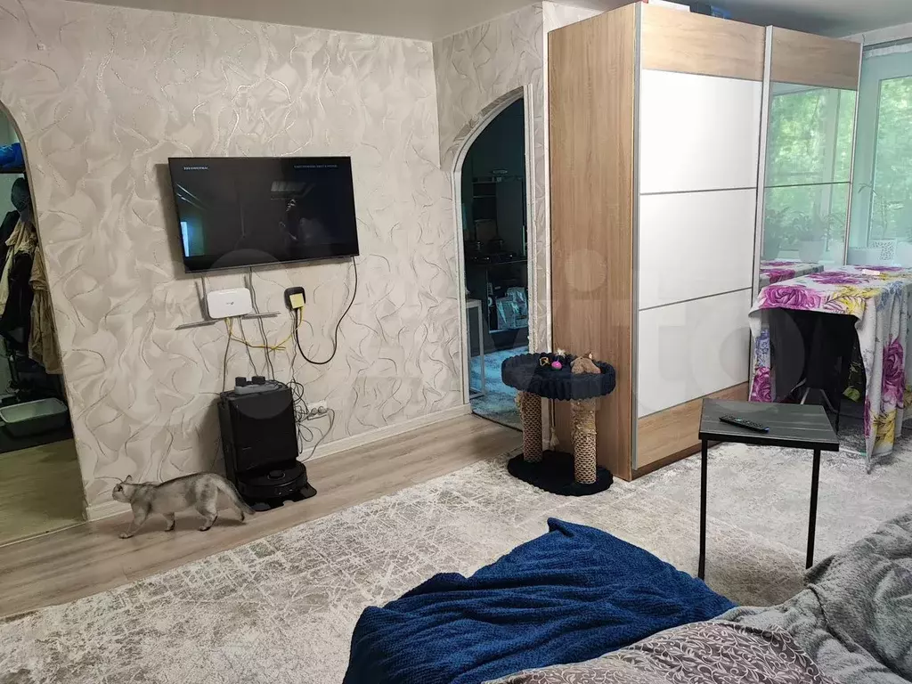 2-к. квартира, 43,8 м, 1/5 эт. - Фото 1