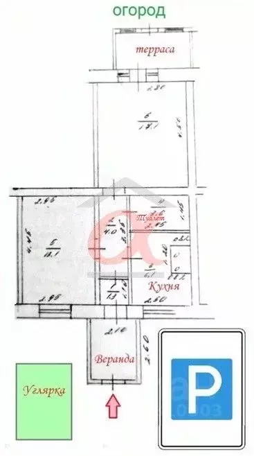 2-к кв. Кемеровская область, Кемерово Каменская ул., 7 (45.2 м) - Фото 2