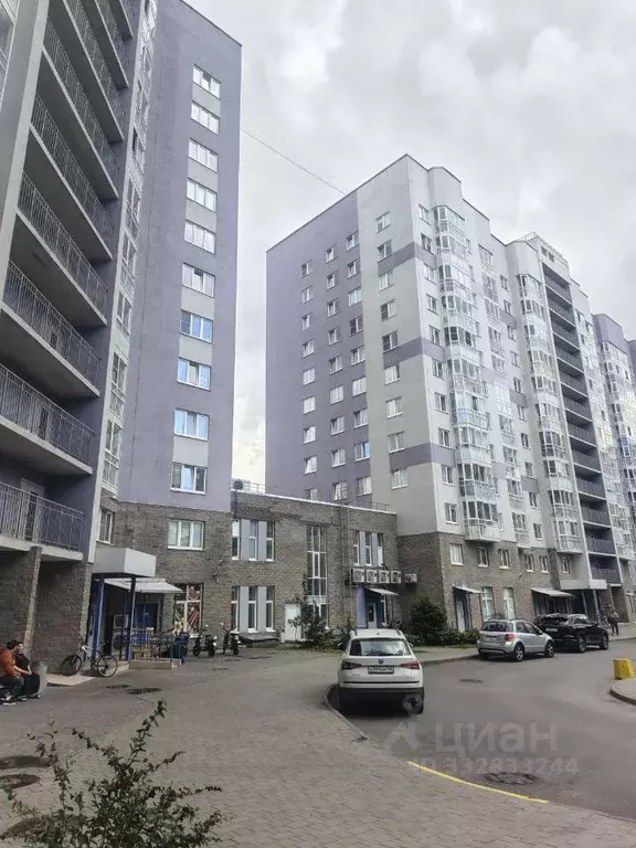 Студия Ленинградская область, Мурино Всеволожский район, просп. ... - Фото 2