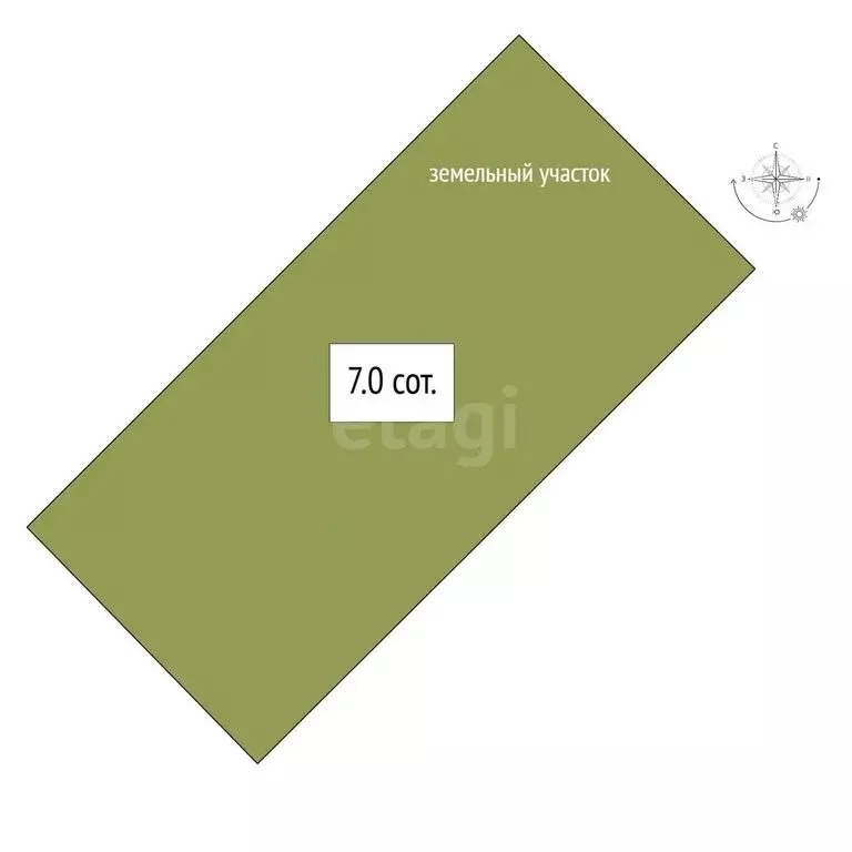 Участок в Бердск, микрорайон Раздольный (7 м) - Фото 1