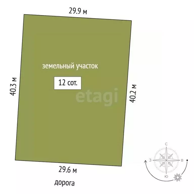 Участок в Тюменская область, Тюменский муниципальный округ, Янтарное ... - Фото 2