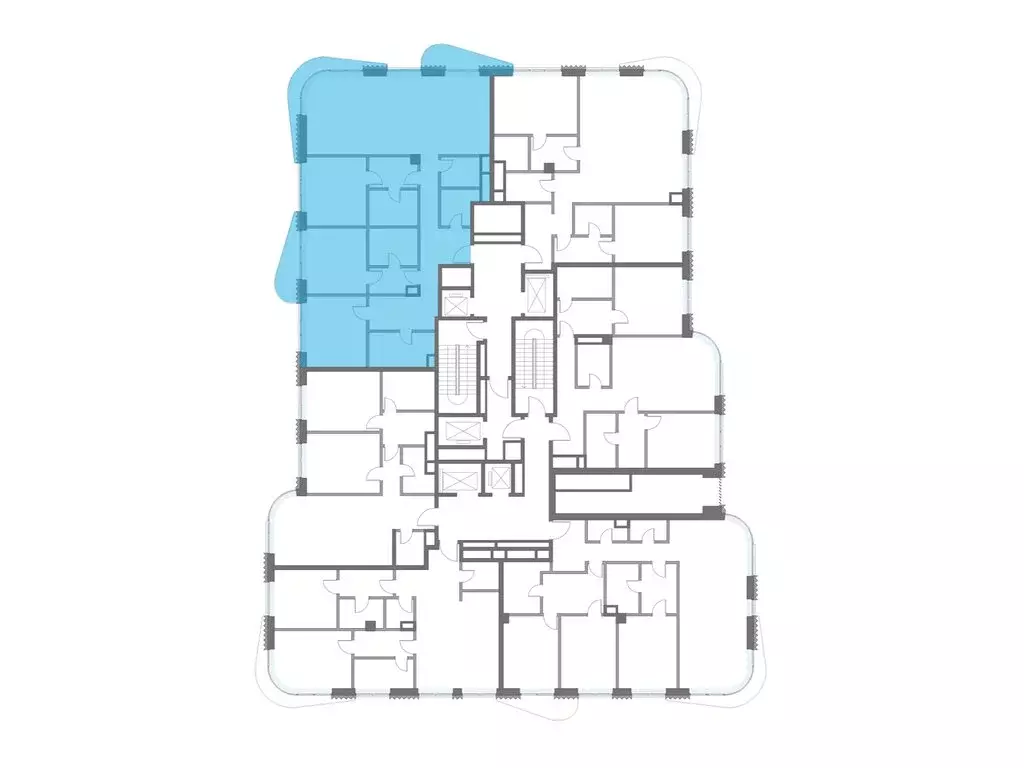 3-комнатная квартира: Москва, Большой Толмачёвский переулок, 5с1 ... - Фото 2