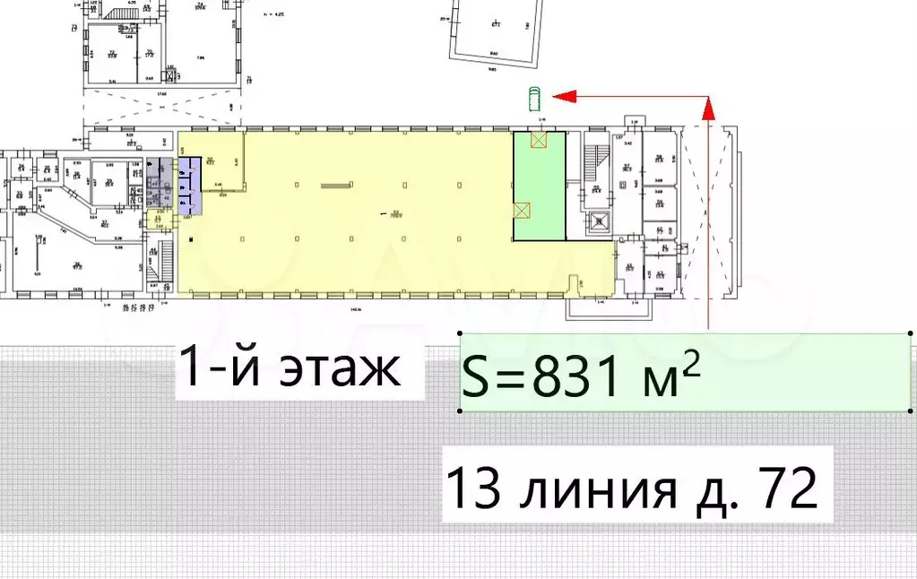 Свободного назначения в Артмузе с НДС 20 , 831 м - Фото 0