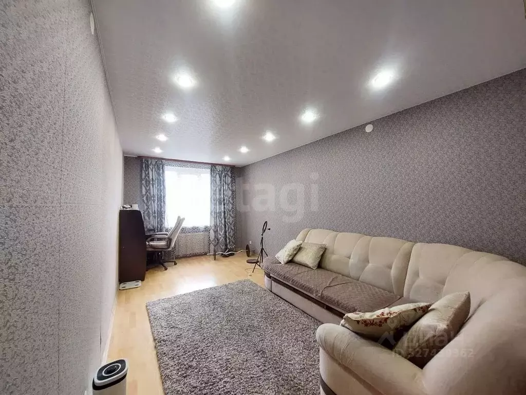 2-к кв. Коми, Сыктывдинский район, с. Выльгорт ул. Гагарина, 38 (54.4 ... - Фото 2