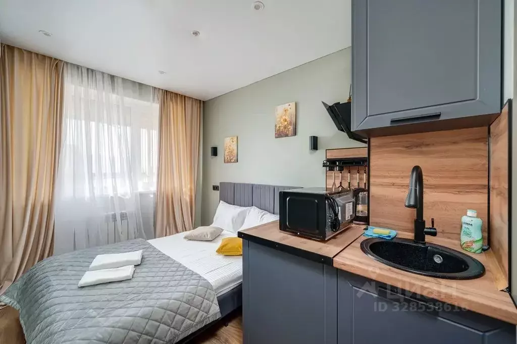 Студия Москва Ленинский просп., 158 (18.0 м) - Фото 2