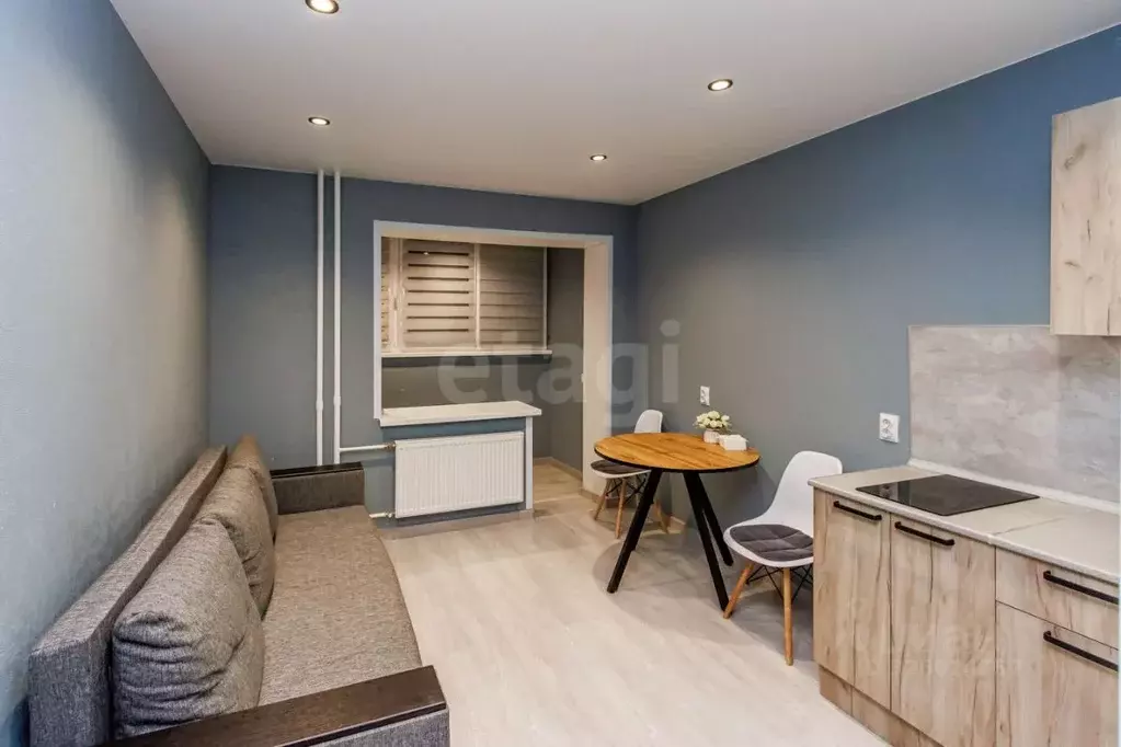 Студия Тюменская область, Тюмень ул. Новоселов, 109 (18.64 м) - Фото 2