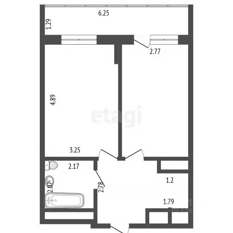 1-к кв. Московская область, Реутов Юбилейный просп., 67 (42.4 м) - Фото 1