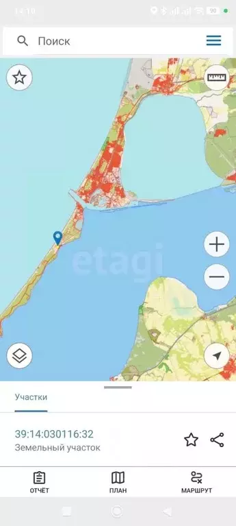 Участок в Калининградская область, Балтийск  (6.1 сот.) - Фото 1